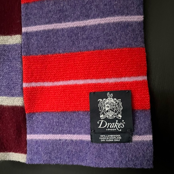 J. Crew lambswool stripped scarf - Picture 4 of 6